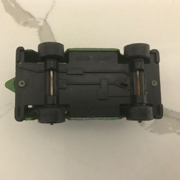 Vintage 1960’s Tootsie Die cast Metal Toy Car Land Rover Green - Picture 4 of 6